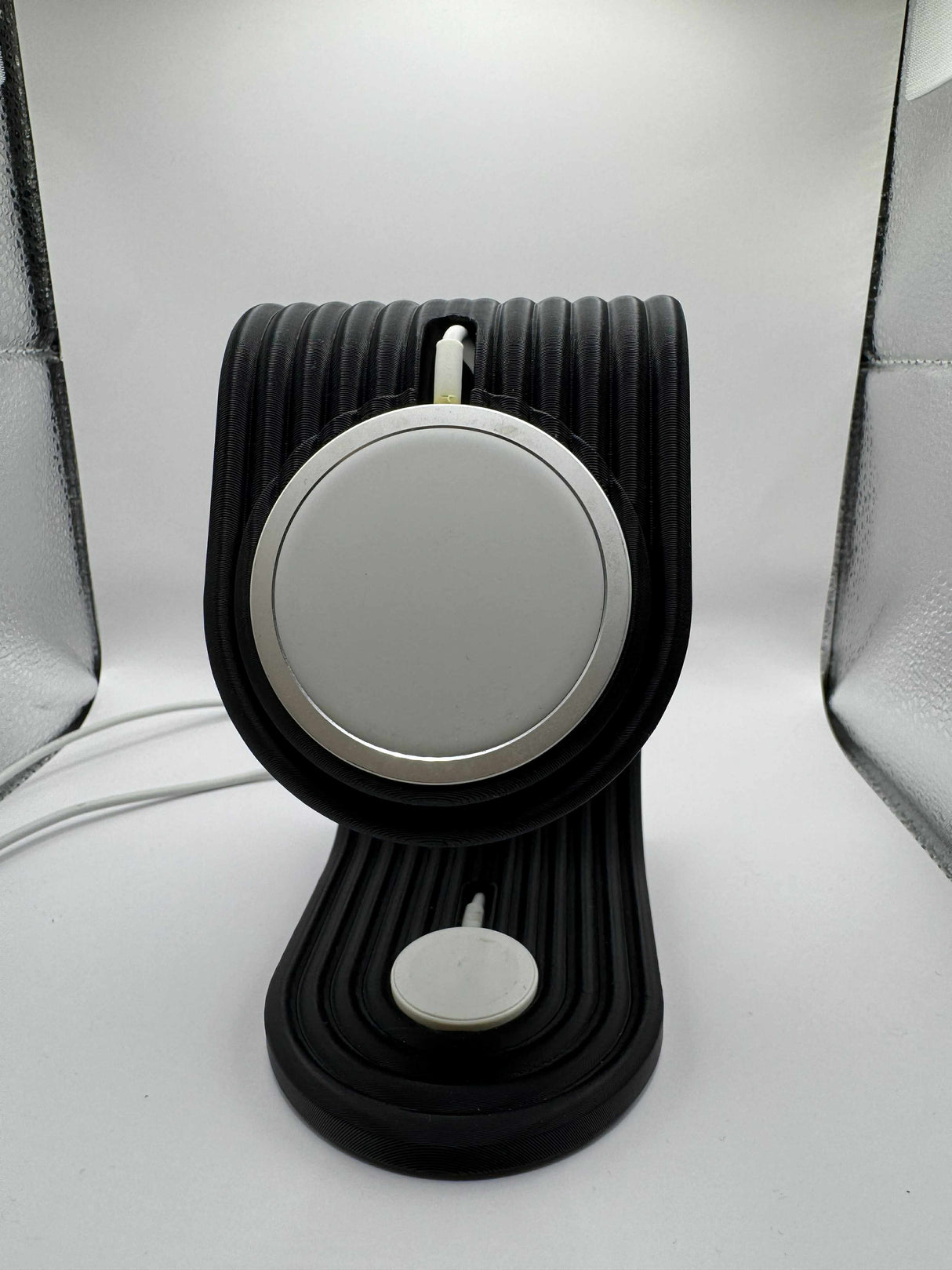 Dobbelt lader til IPhone og Apple watch