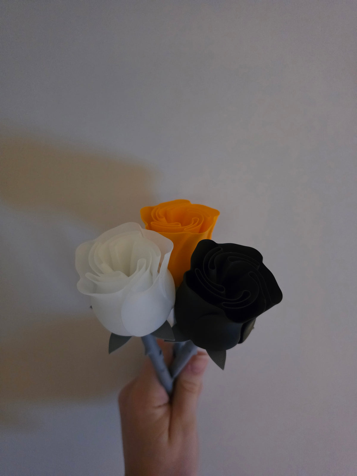 Halloween roser 21 cm – 3D-printede dekorationsroser