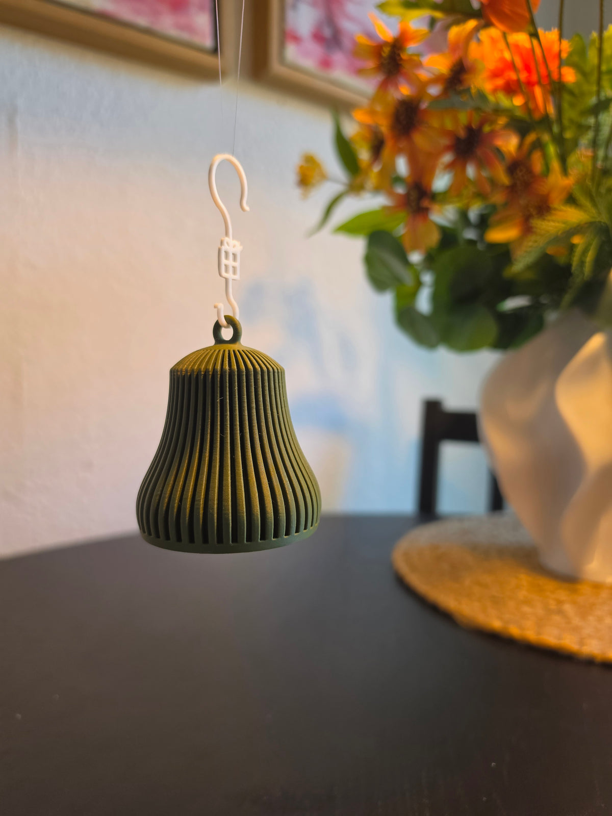 Juleklokke til ophæng – 7 cm