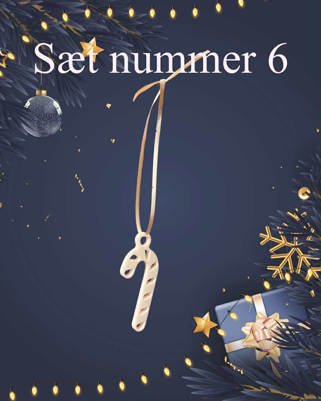 Julekugler sæt 6