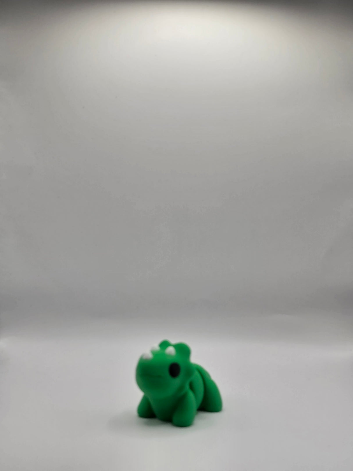 Fleksibel Triceratops som 3D-printet dinosaur