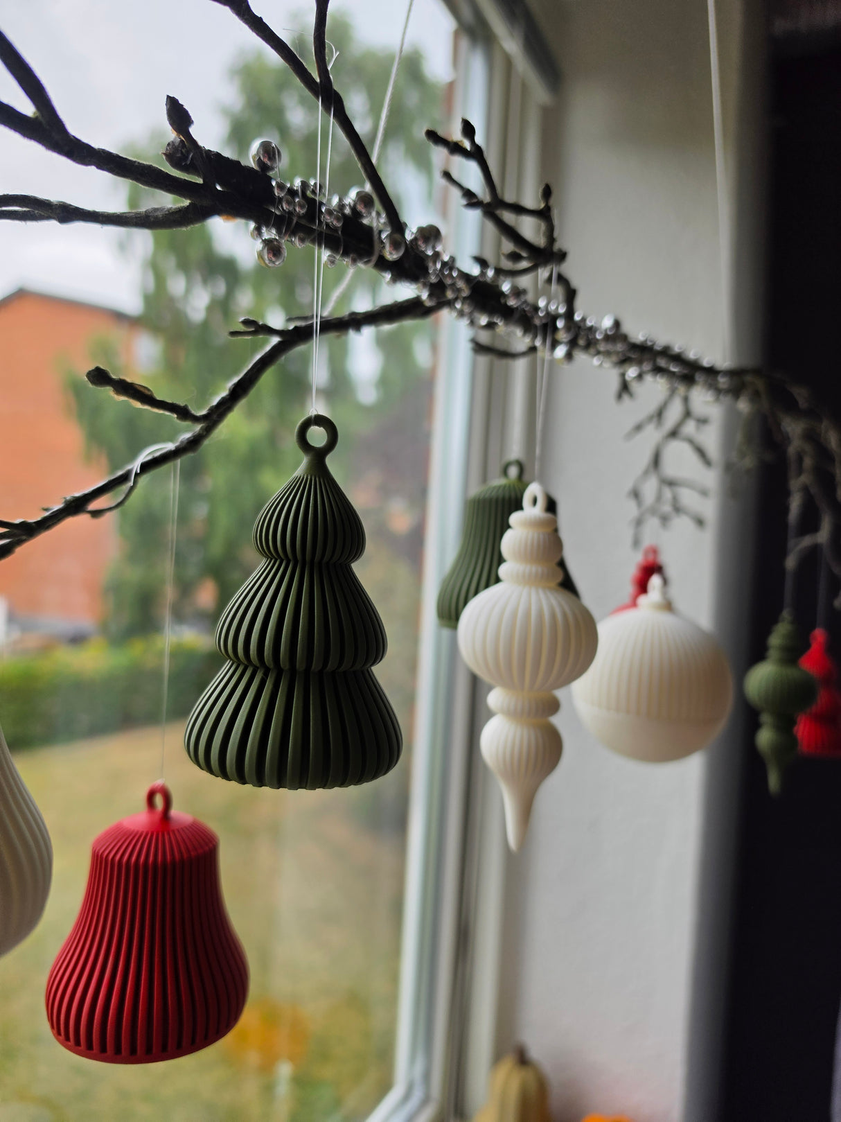 Juletræ til ophæng – 9 cm julepynt
