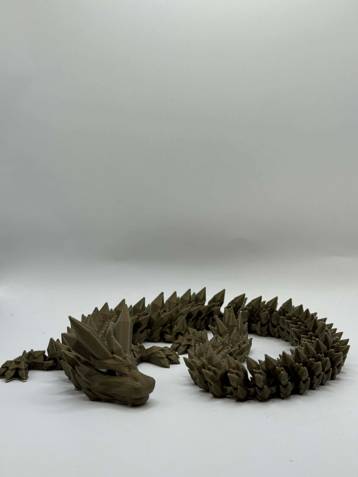 Krystal drage 39 cm