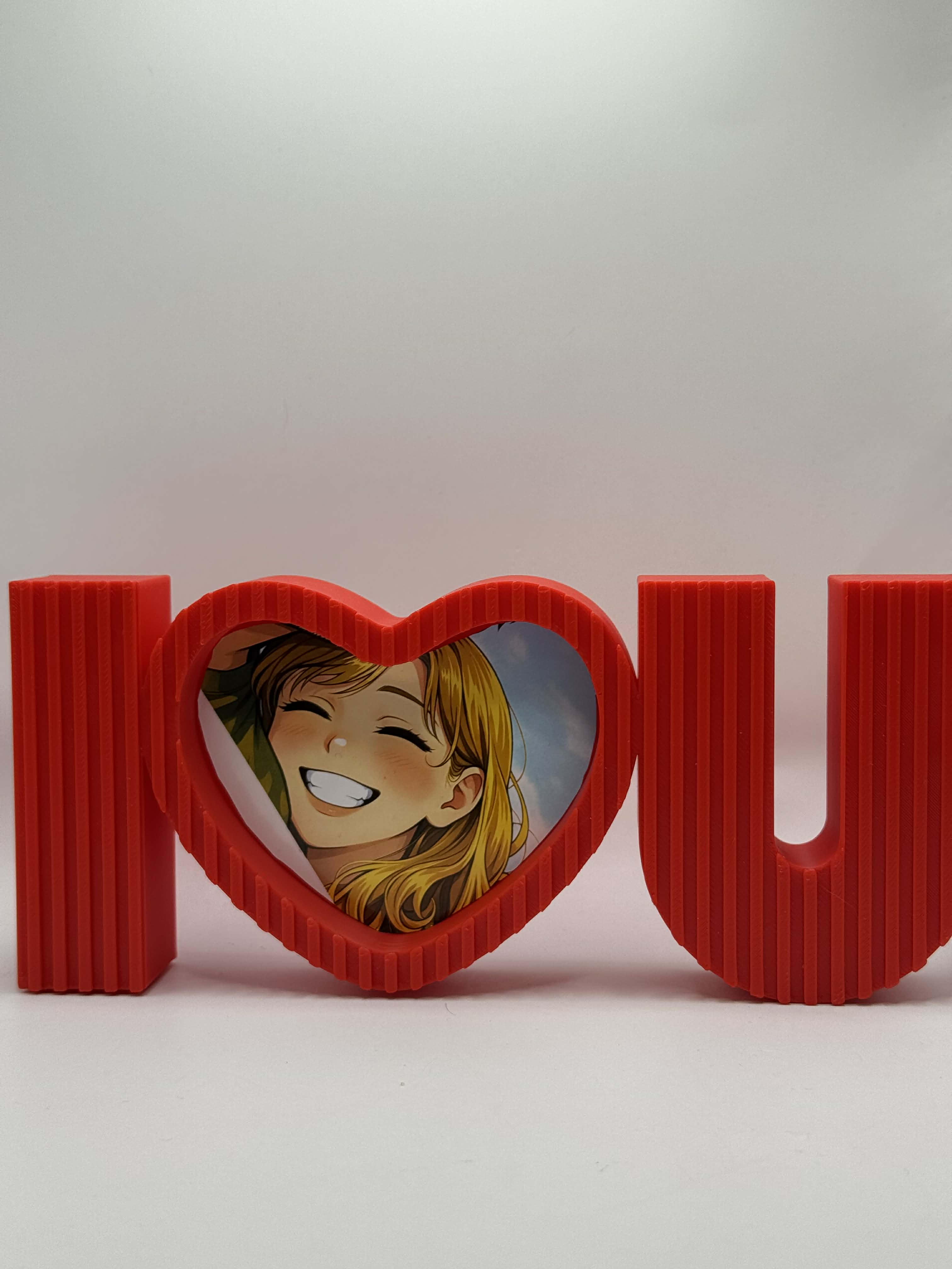 I love you billede ramme