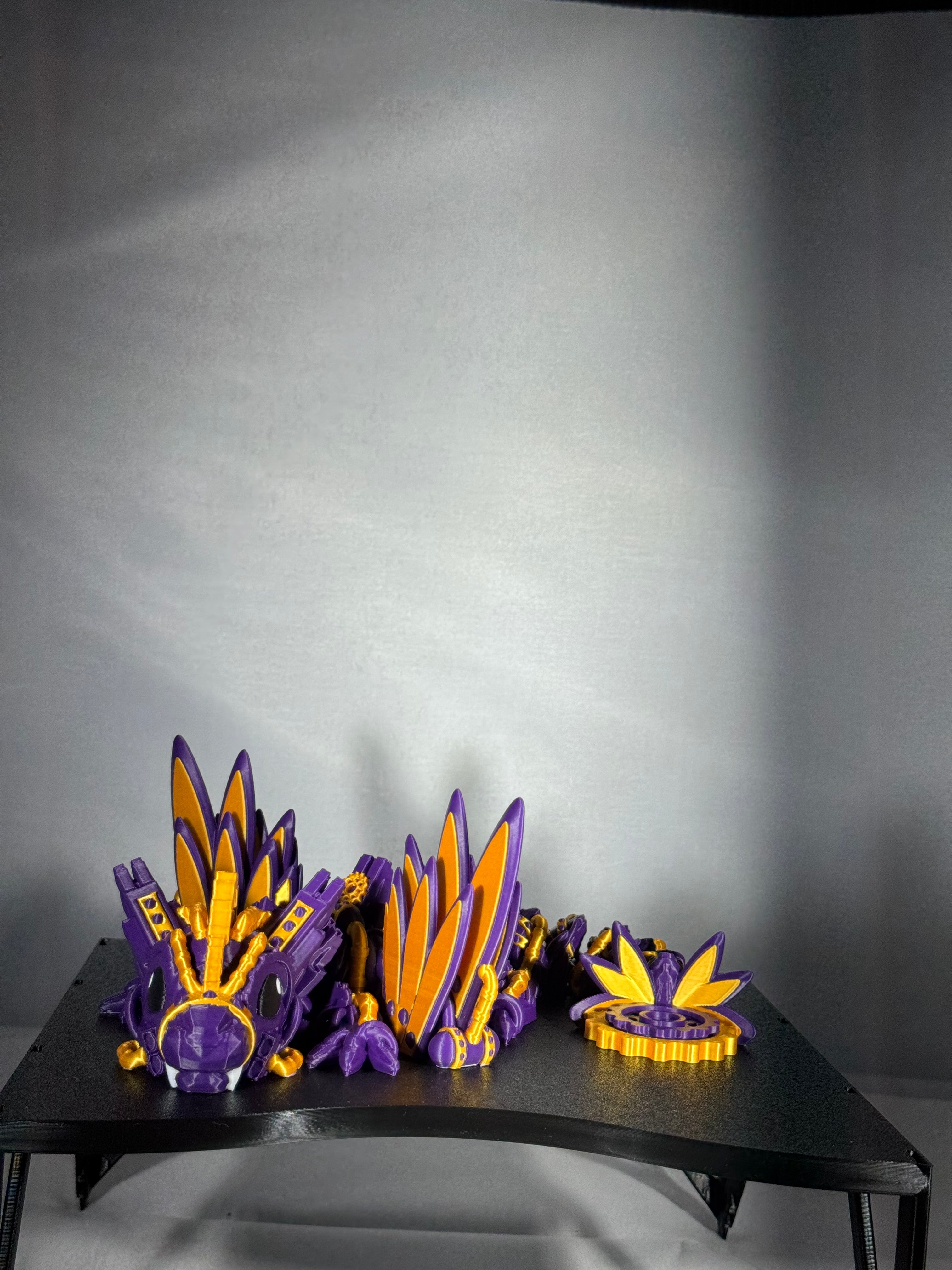 Cyberpunk drage med vinger