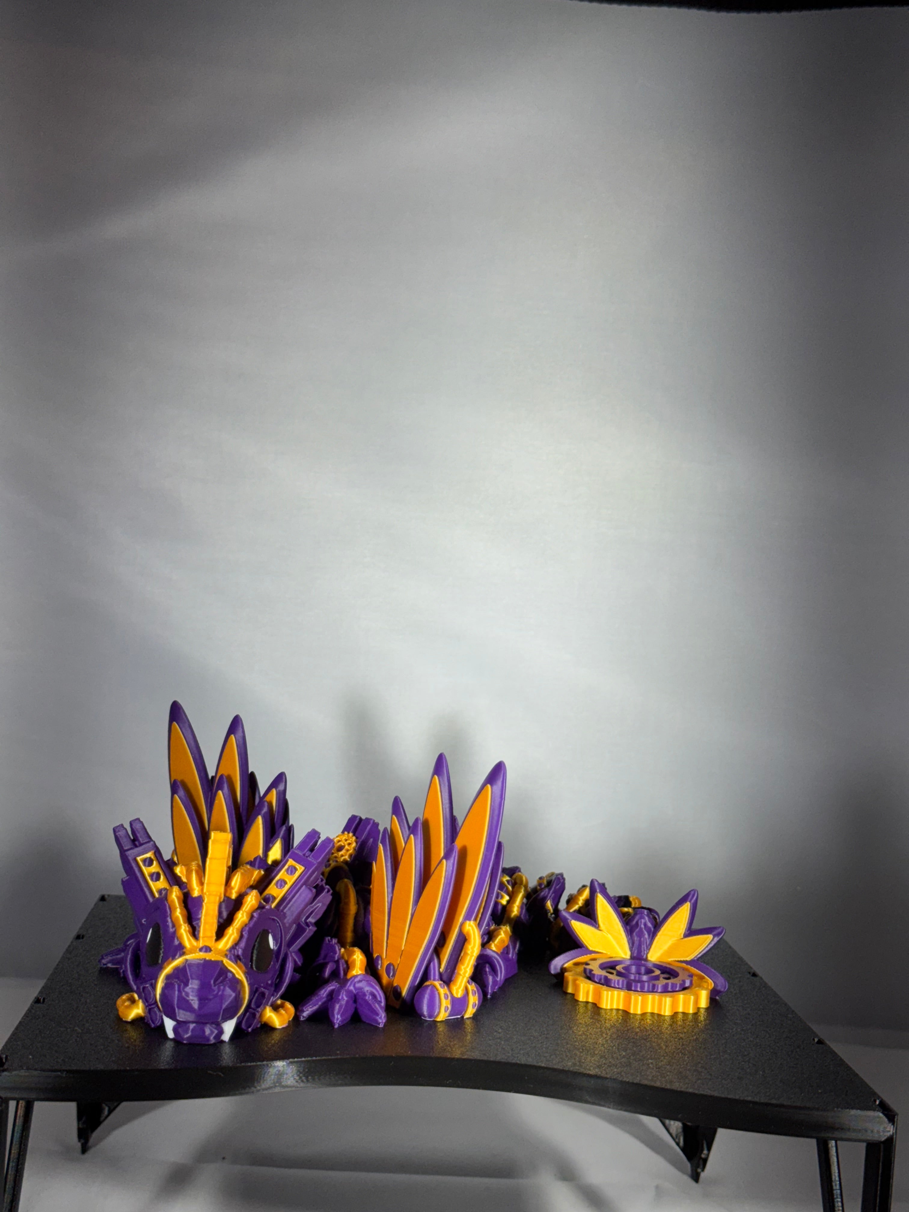 Cyberpunk drage med vinger