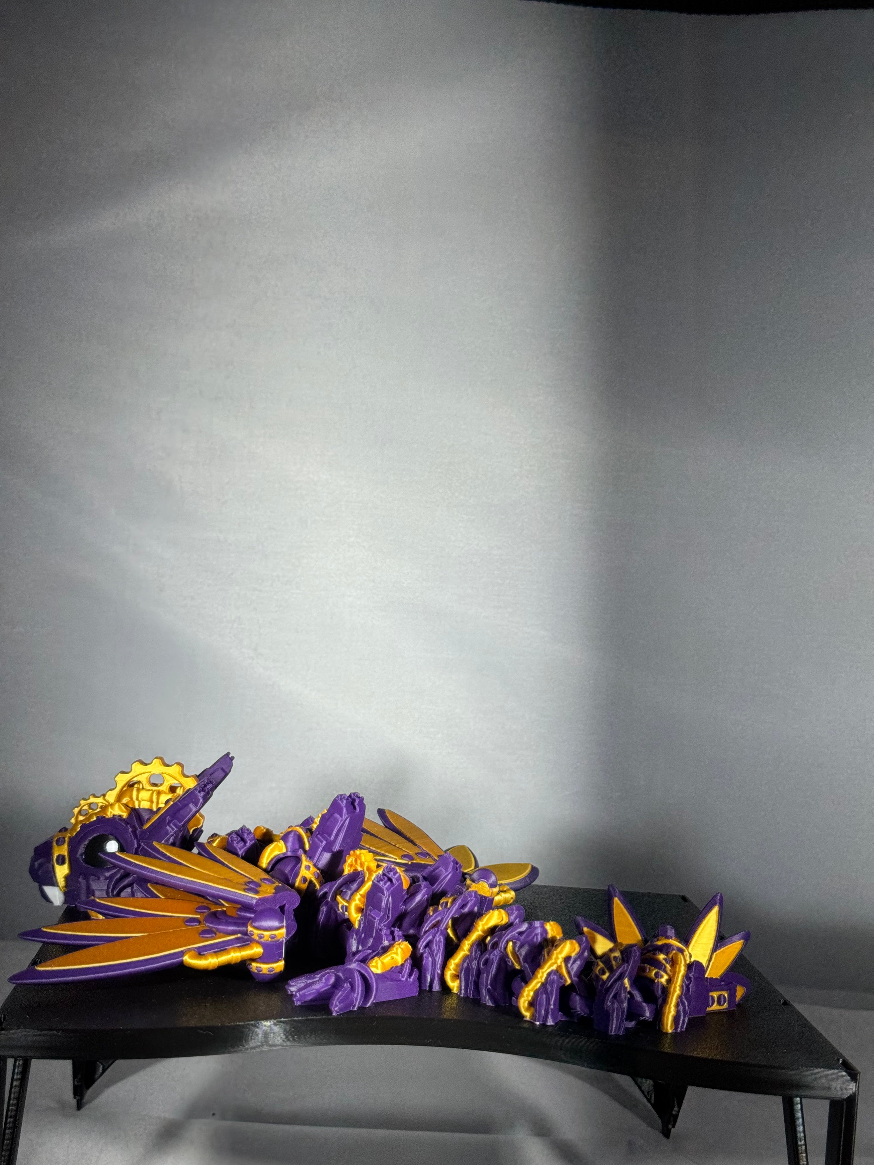 Cyberpunk drage med vinger