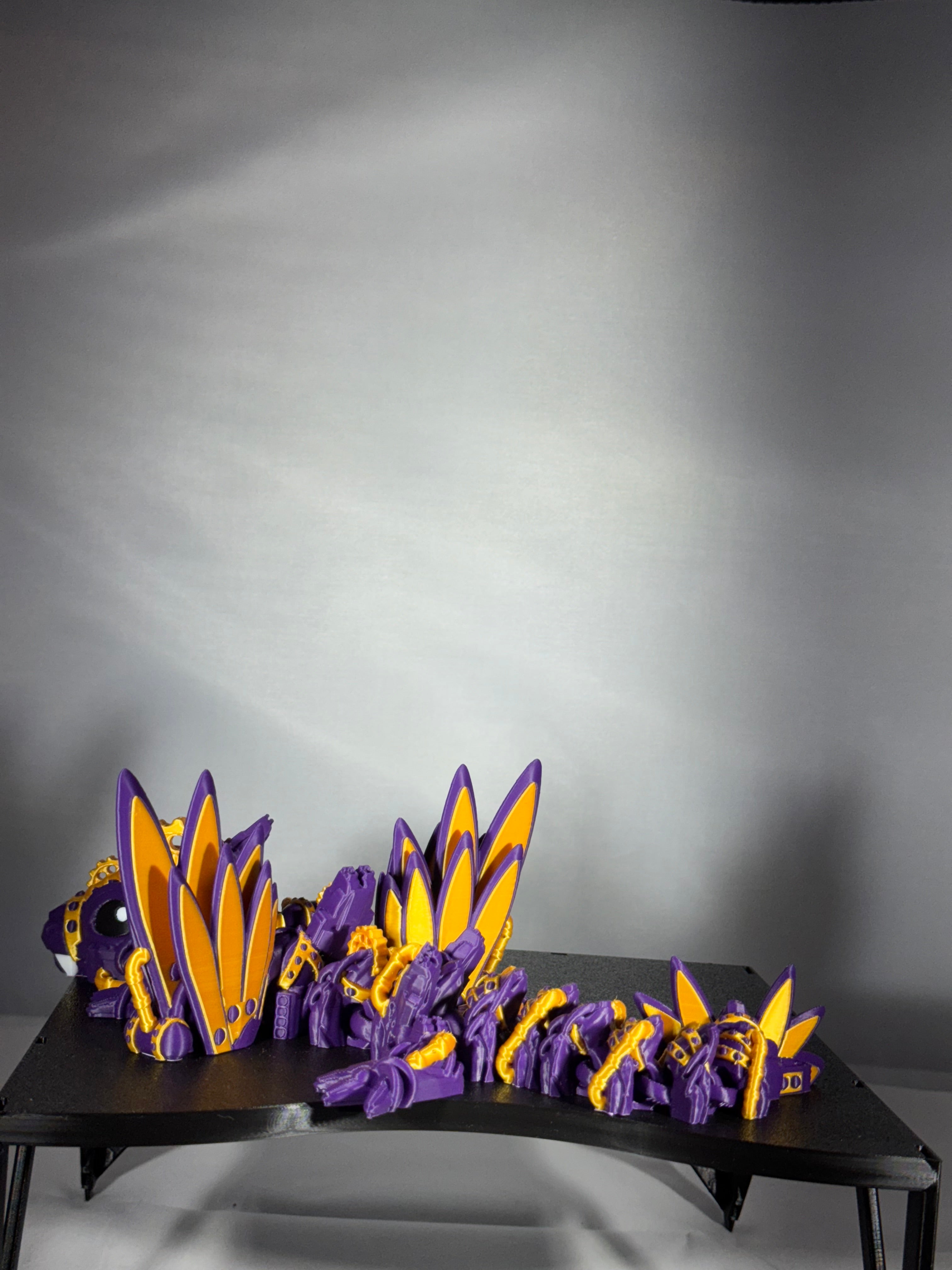 Cyberpunk drage med vinger