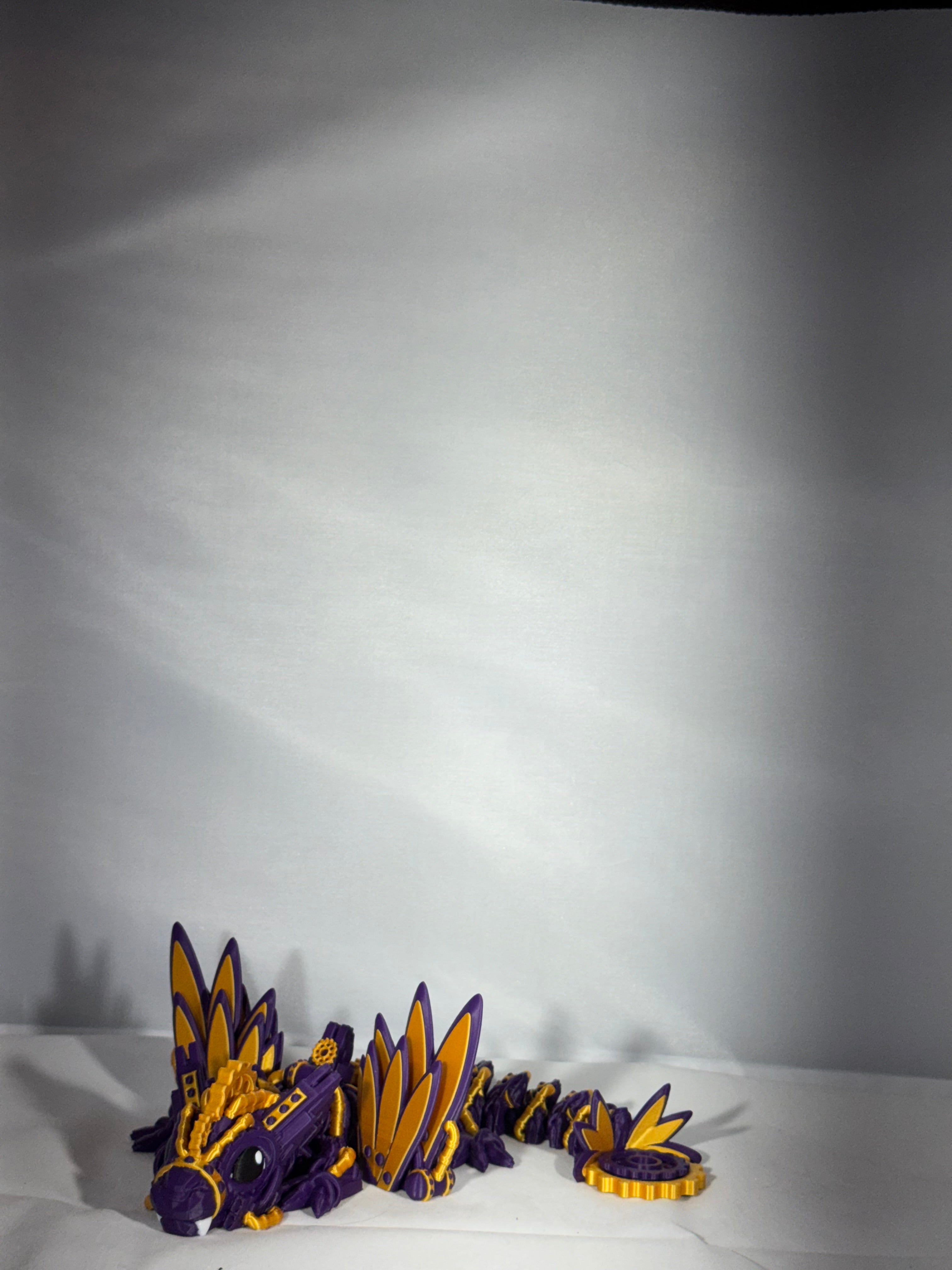 Cyberpunk drage med vinger