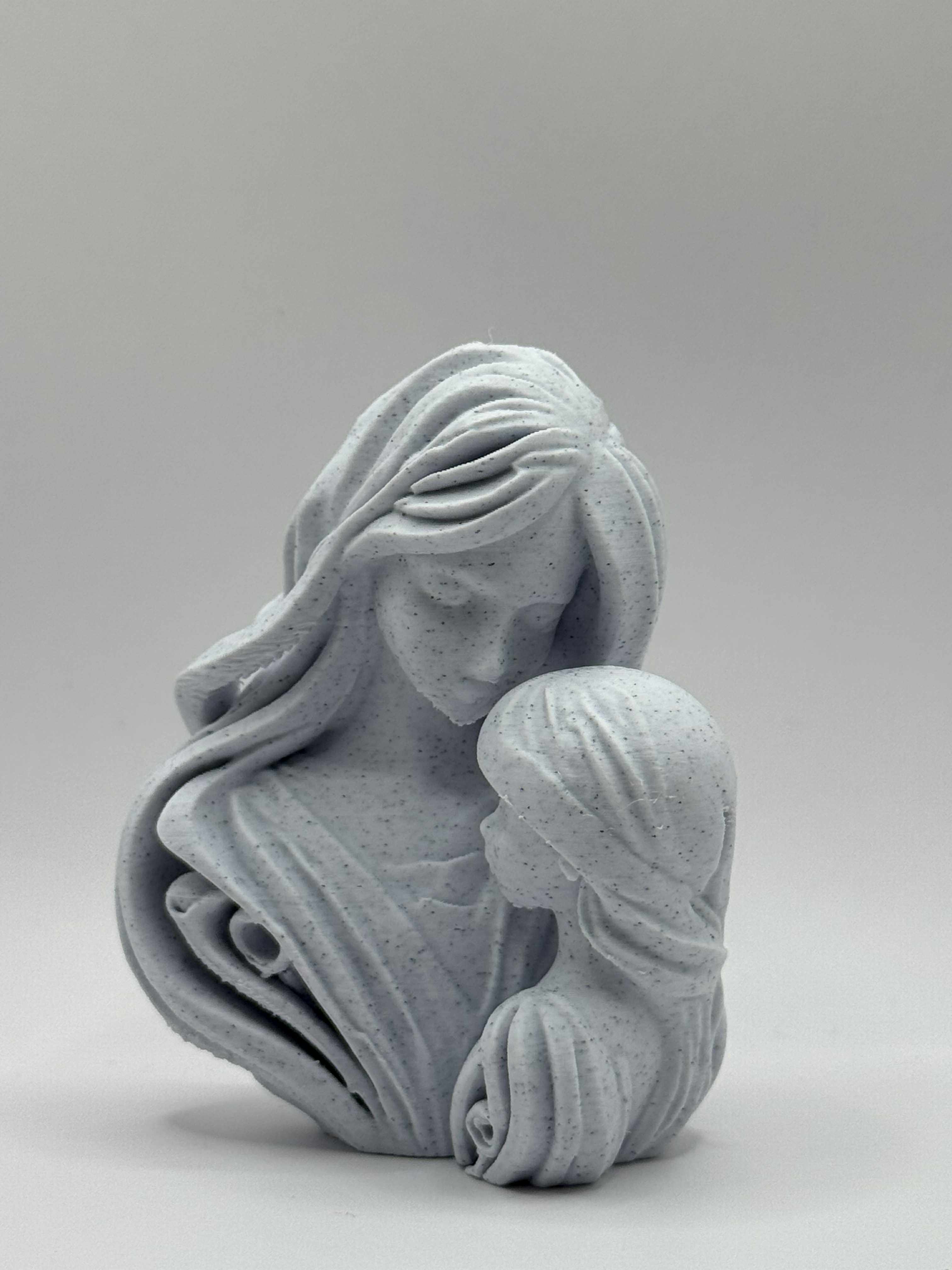 Mor & Datter statuette