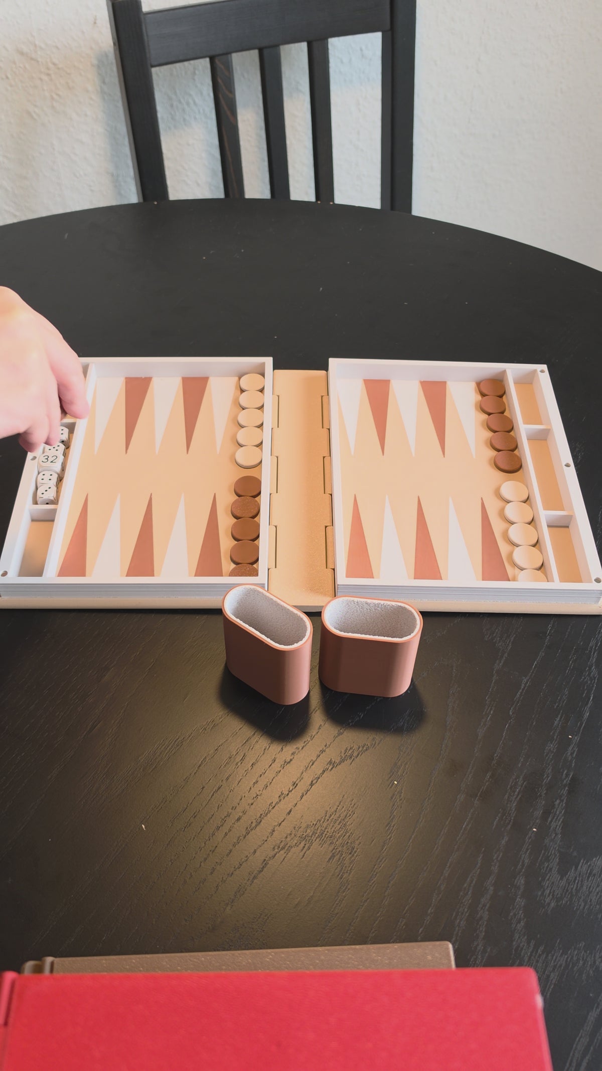 Backgammon i bogform
