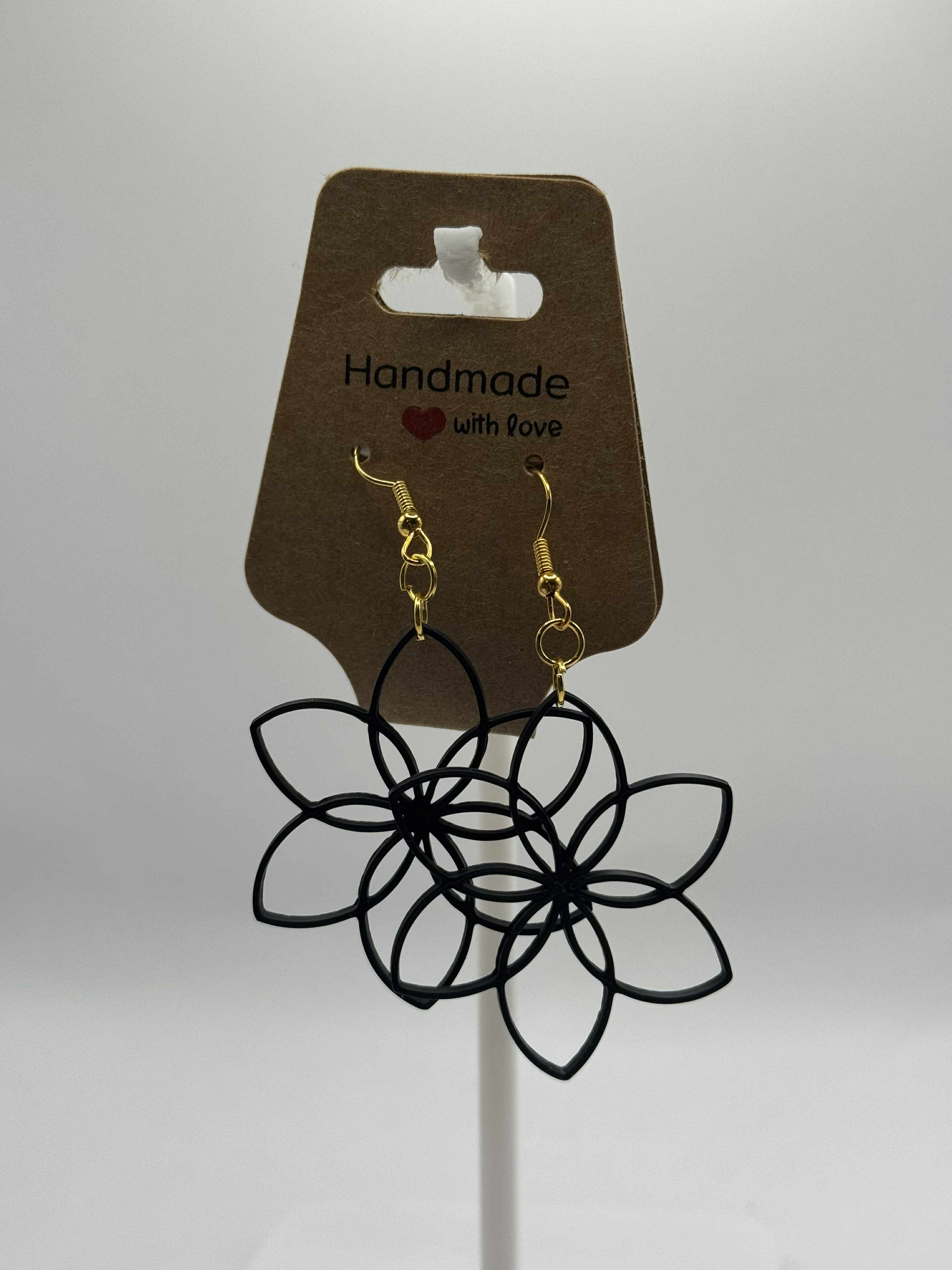 6 Bladet blomst ørering