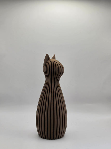 3D-printet kattefigur til familiefigurer