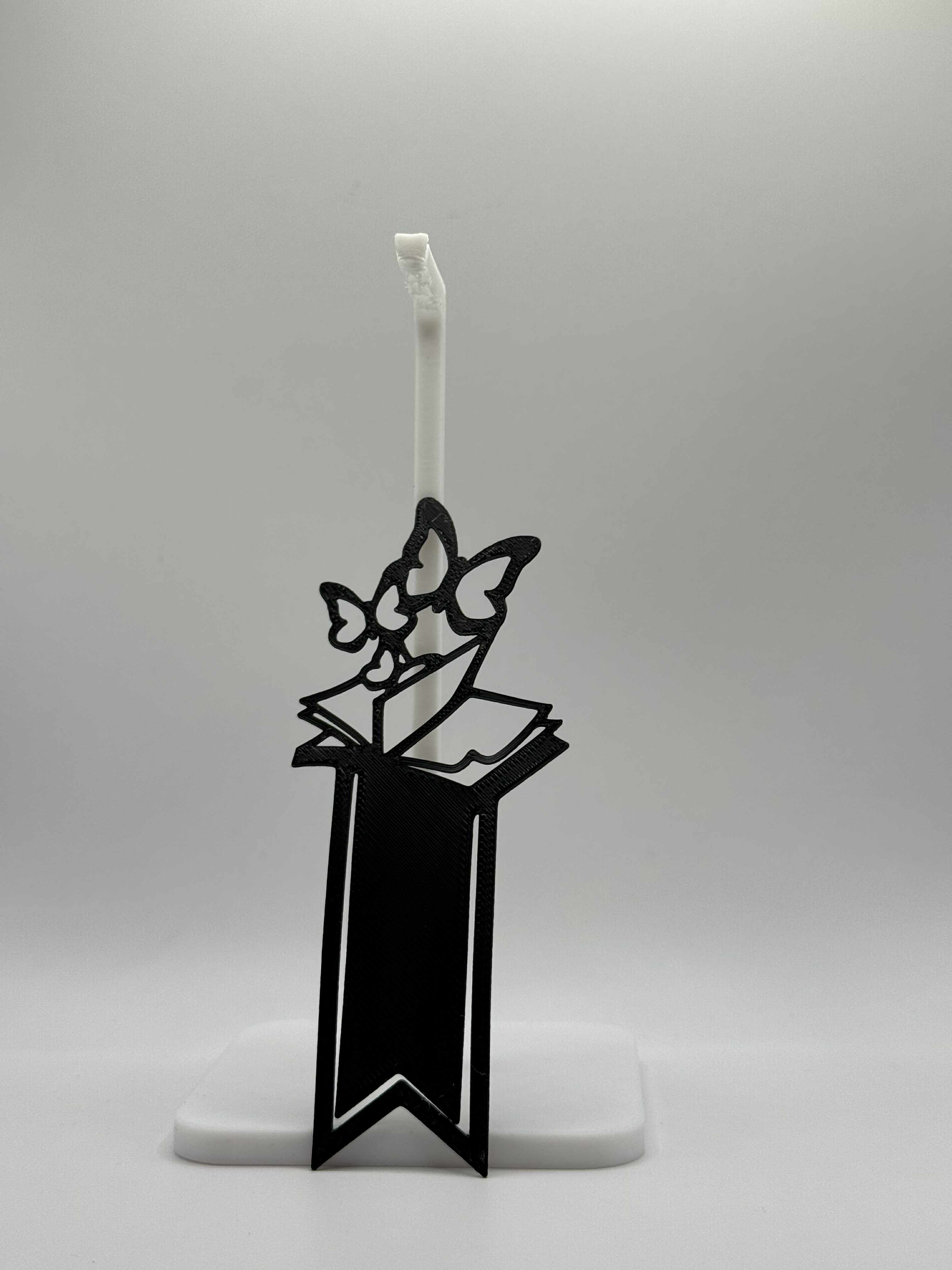 Bogmærke med sommerfugle