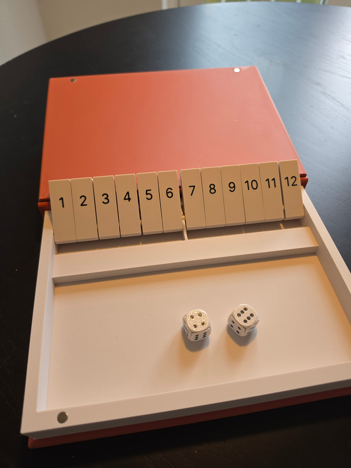Shut the Box i bogform