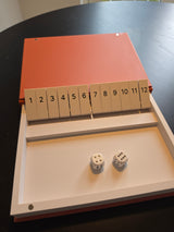 Shut the Box i bogform
