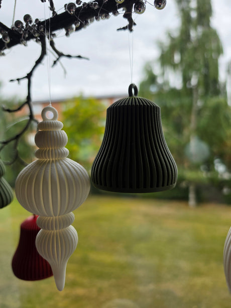 Juleklokke til ophæng – julepynt til juletræ