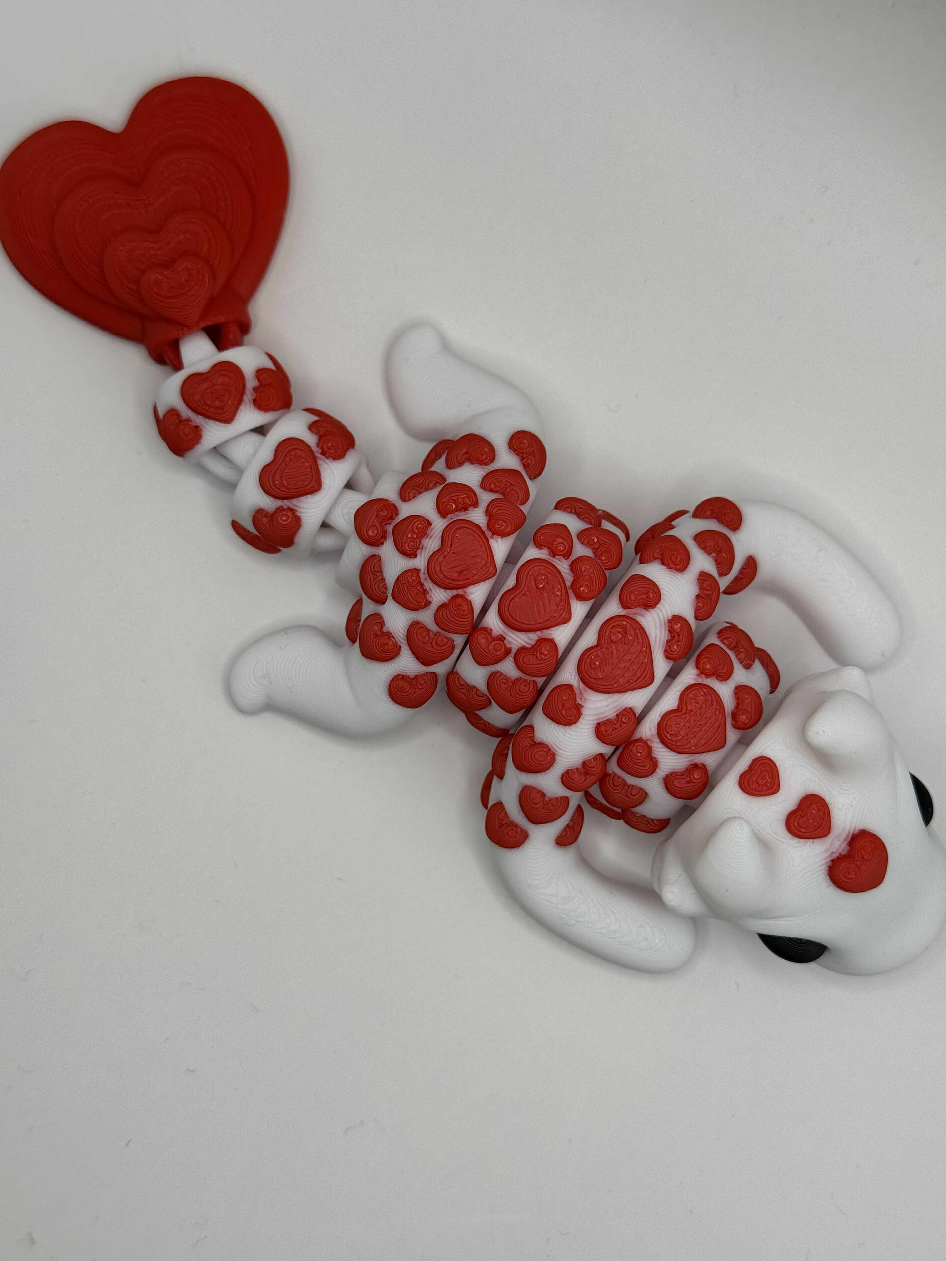 Fleksibel hjerte drage