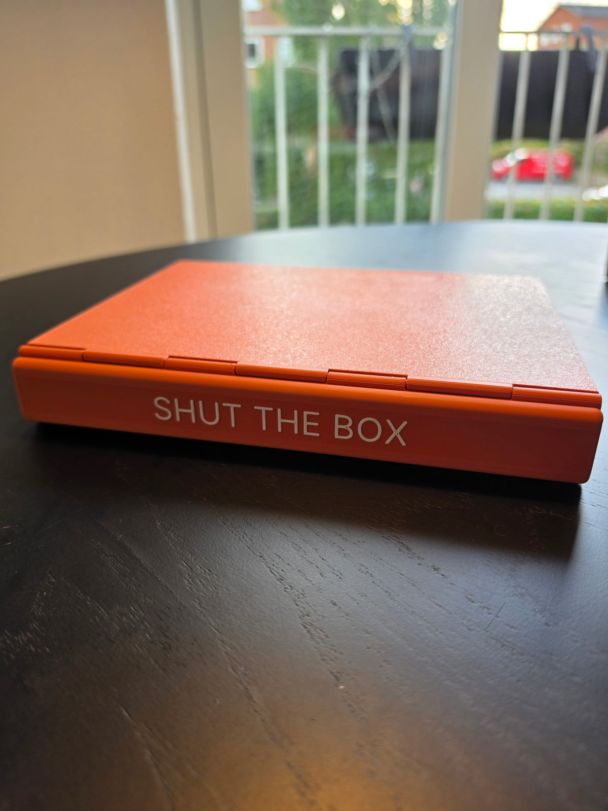 Shut the Box i bogform