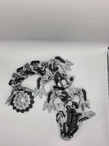Cyberpunk drage 30 cm – mekanisk fantasy drage uden vinger