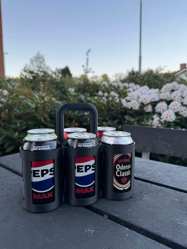 6-pack holder til 330 ml dåser – 3D-printet