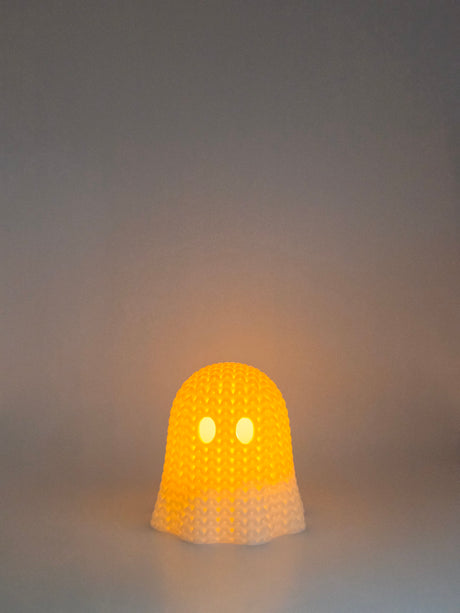 3D-printet spøgelse til LED-fyrfadslys – 7 cm