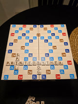 Scrabble på engelsk i bogform