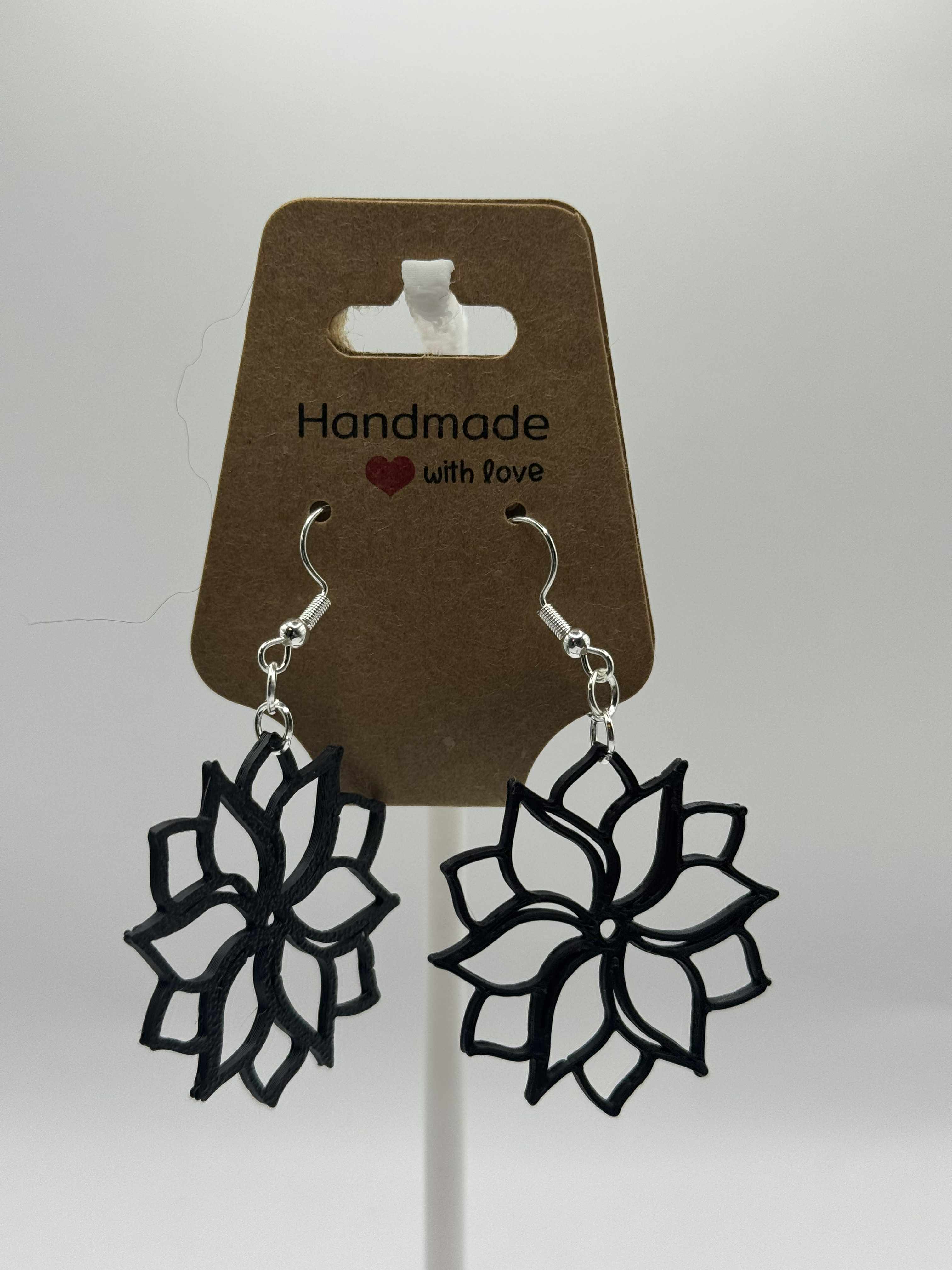 12 Bladet blomst ørering