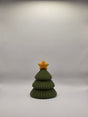 Lille 3D-printet juletræ med stjerne – 9 cm