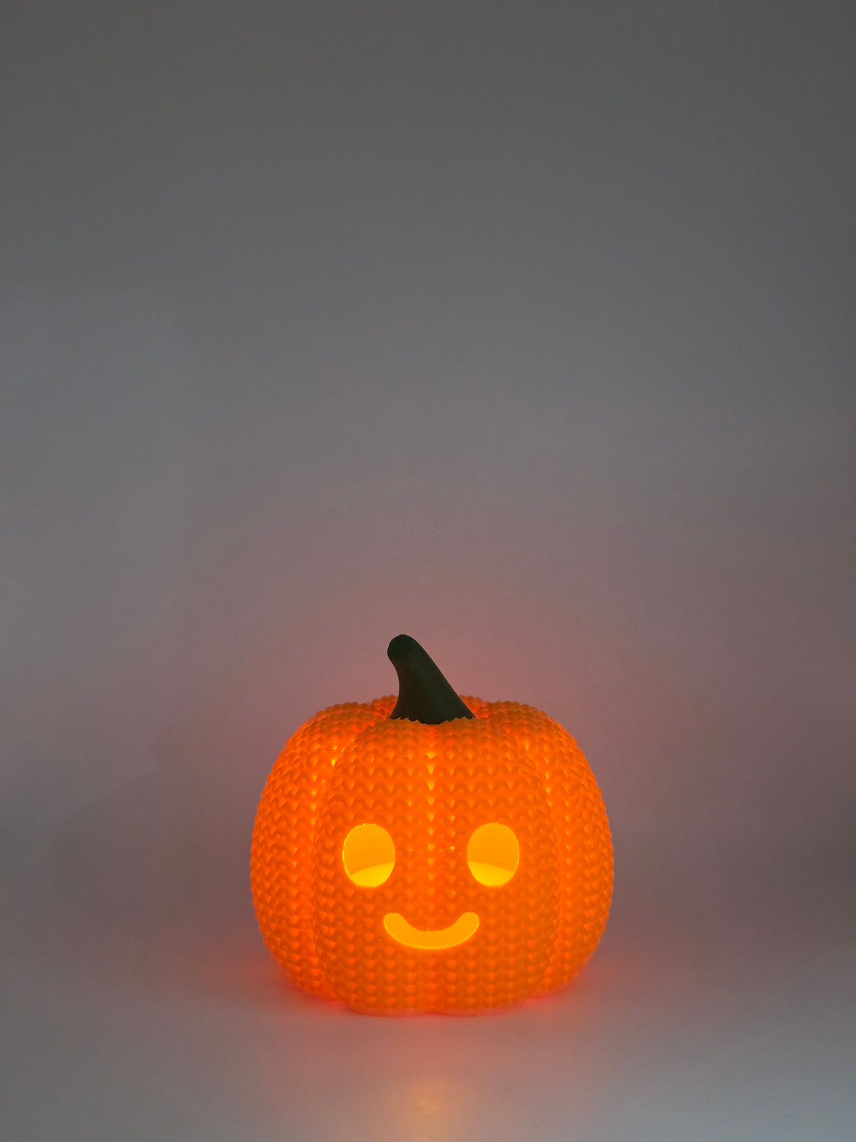 3D-printet græskar til LED-fyrfadslys – 8 cm