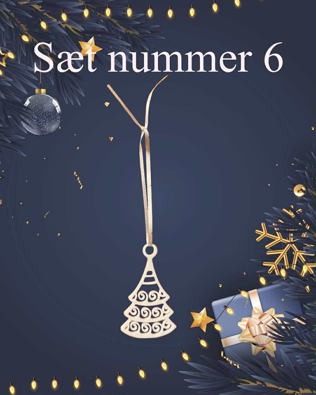 Julekugler sæt 6