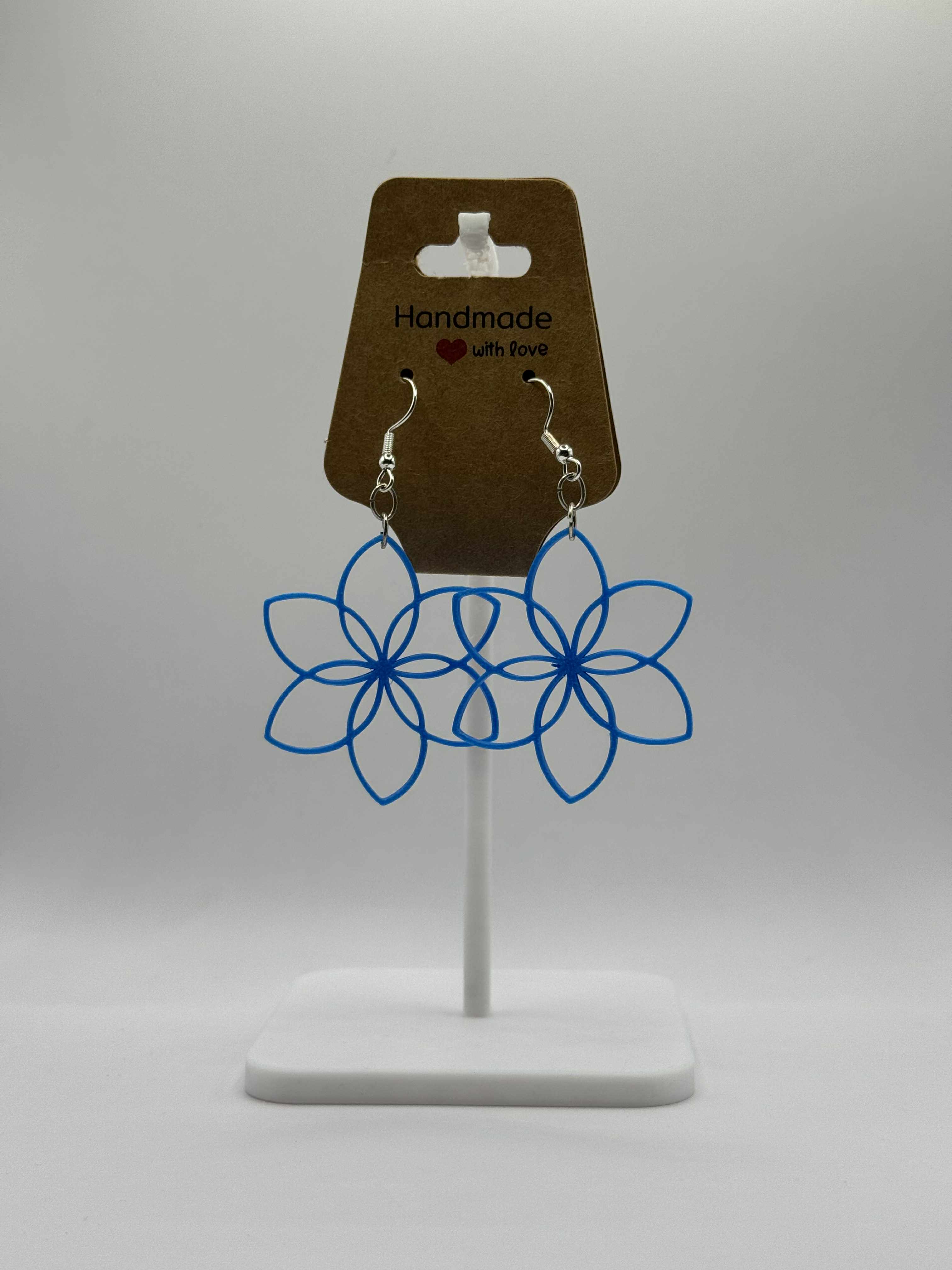 6 Bladet blomst ørering