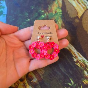 Blomsterøreringe – guld eller sølv