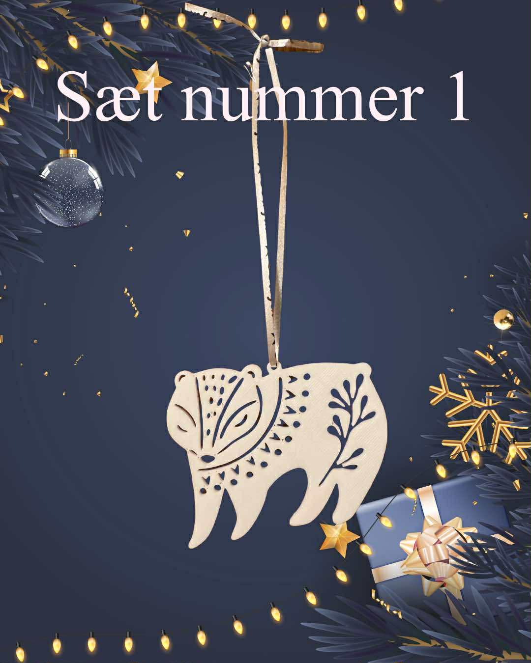 Julekugler sæt 1