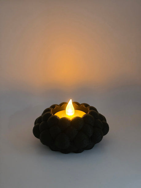 3D printet fyrfadsstage til LED-fyrfadslys