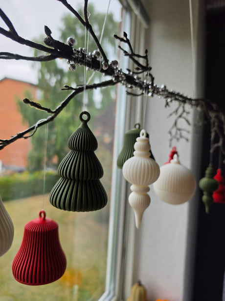 Juletræ til ophæng – 9 cm julepynt